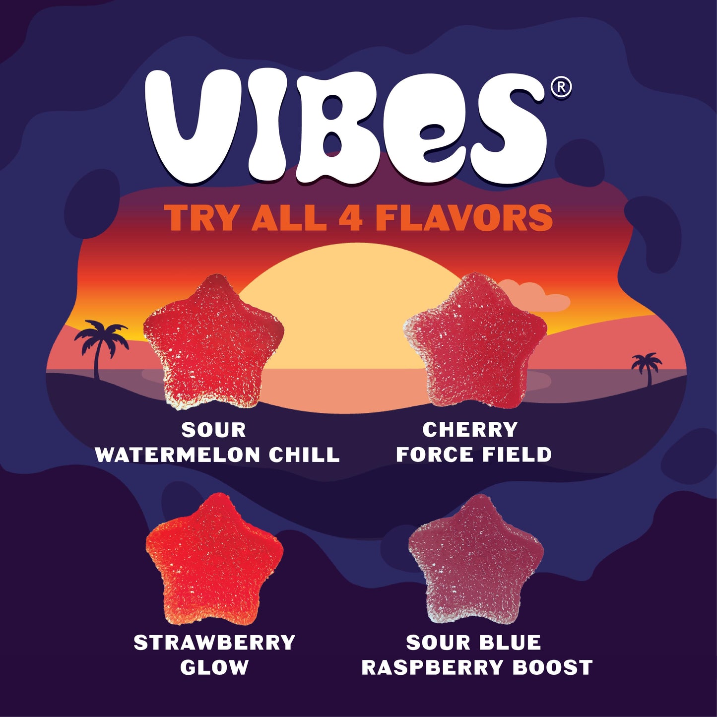 SOUR BLUE RASPBERRY - Box of 6
