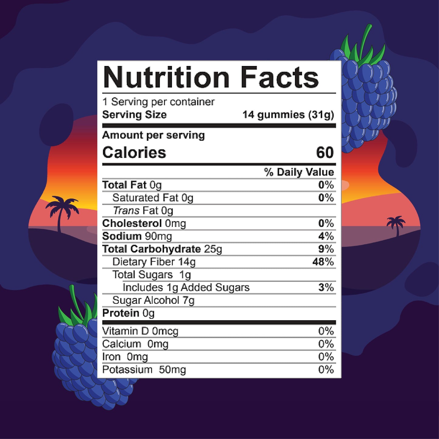 SOUR BLUE RASPBERRY - Box of 6