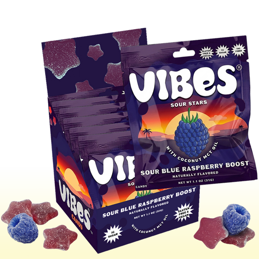 SOUR BLUE RASPBERRY - Box of 6